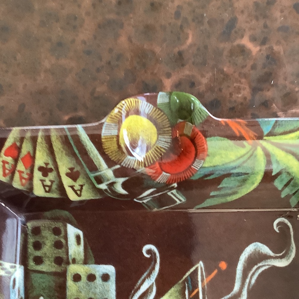 Tommy Bahama 2007 PARADISE CASINO CIGAR ASHTRAY CERAMIC limited addition - Picture 6 of 8